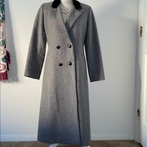 Vintage Long Gray Coat